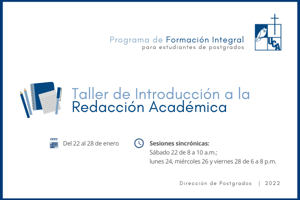 Taller de Introducción a la Redacción Académica 1