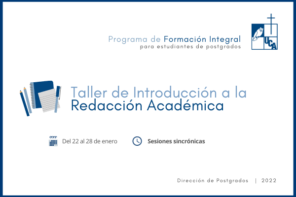 Taller de Introducción a la Redacción Académica 2