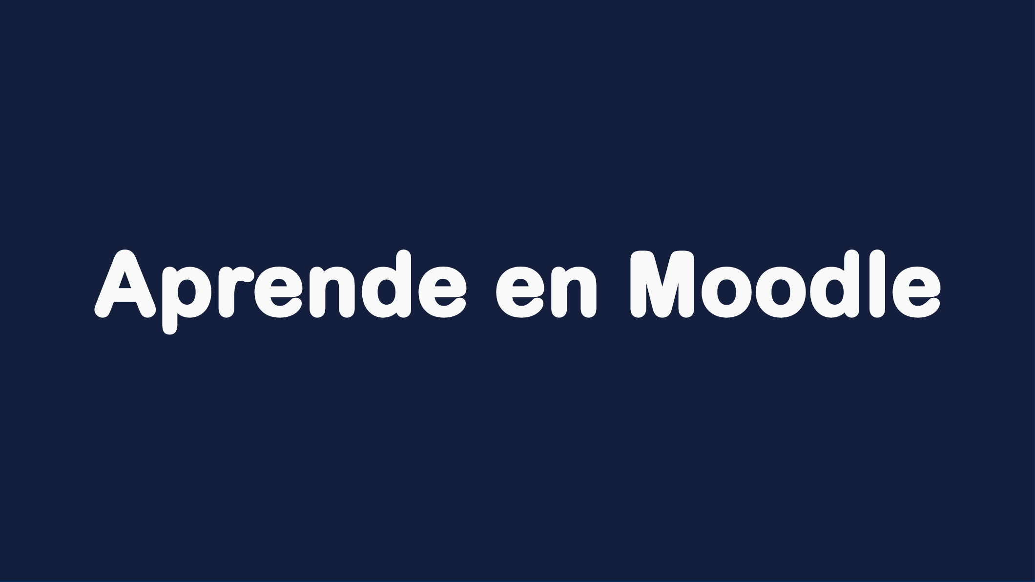 Aprende en Moodle 2023