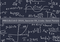 PRECALCULO sección 03 ciclo 01/2023