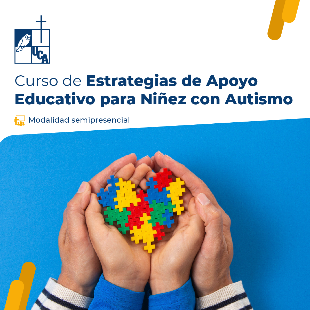 Curso Estrategias de apoyo educativo para niñez con autismo