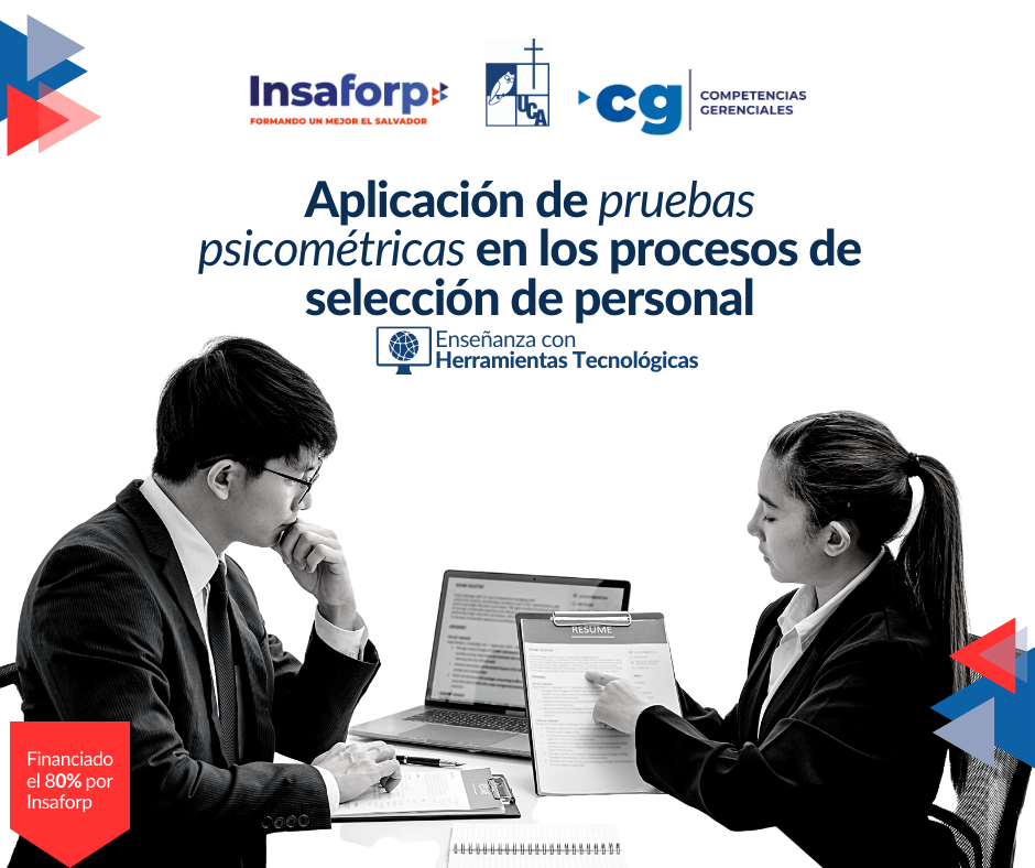 Aplicación de pruebas psicométricas en los procesos de selección de personal - IC29954-0014-2023