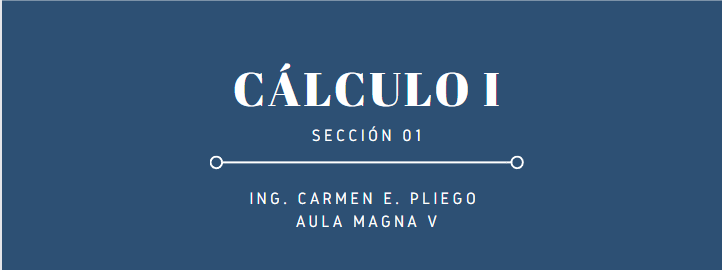 CALCULO I sección 01 ciclo 01/2024