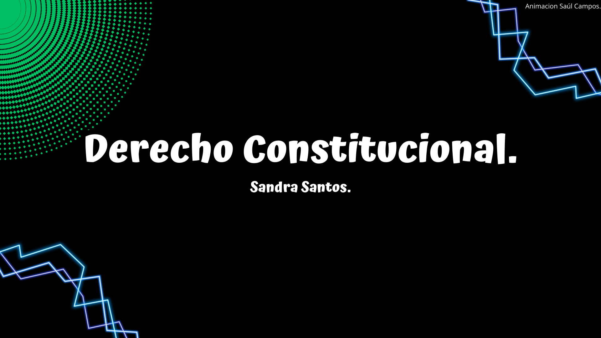 DERECHO CONSTITUCIONAL I: TEORIA DEL ESTADO sección 03 ciclo 01/2024