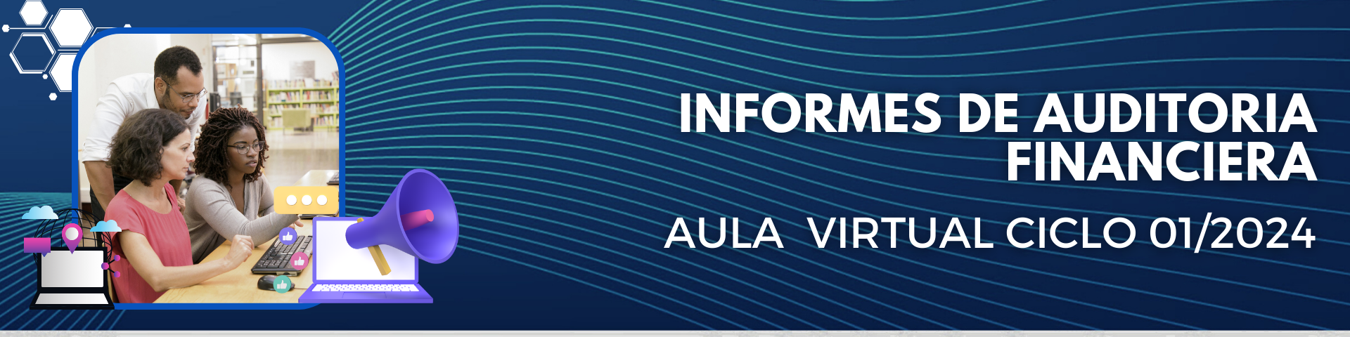 *INFORMES DE AUDITORÍA FINANCIERA sección 01 ciclo 01/2024