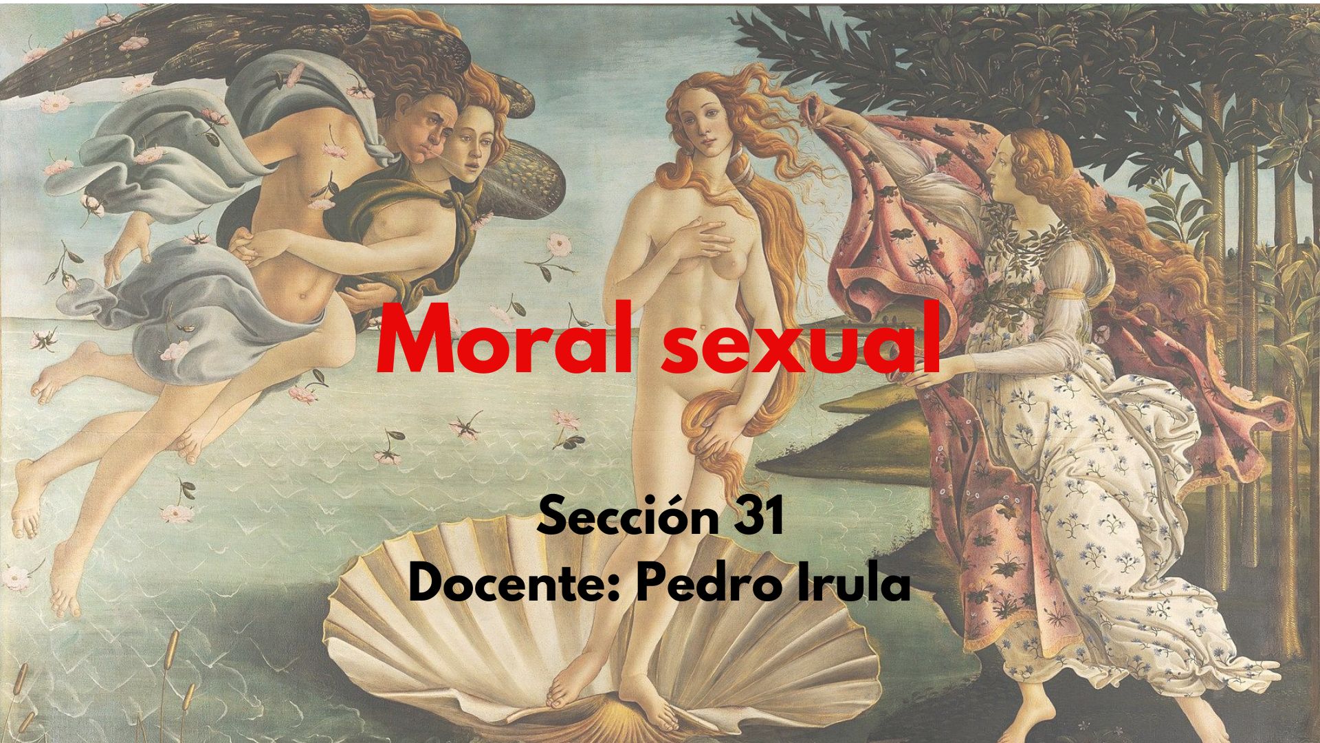 MORAL SEXUAL sección 31 ciclo 02/2024