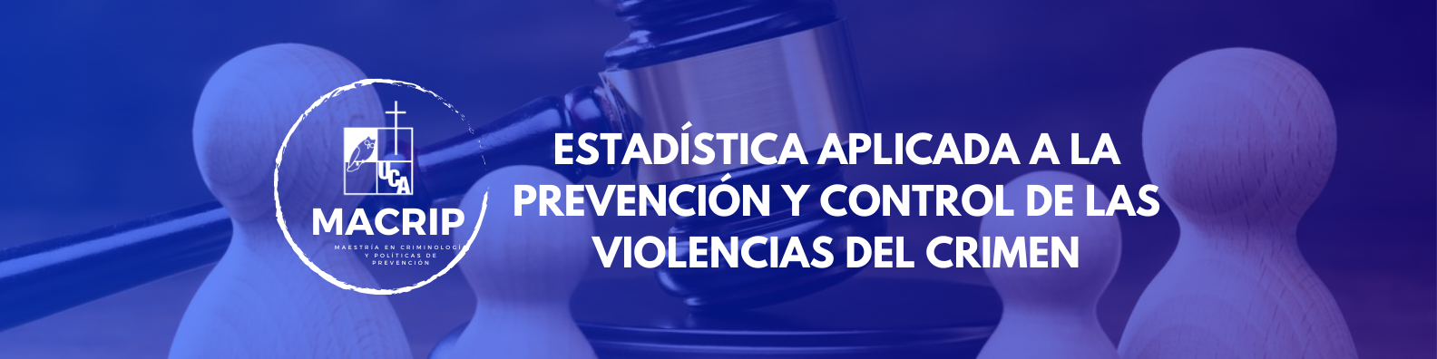 ESTADISTICA APLICADA A LA PREVENCION Y CONTROL DE LAS VIOLENCIAS DEL CRIMEN sección 01 ciclo 01/2025