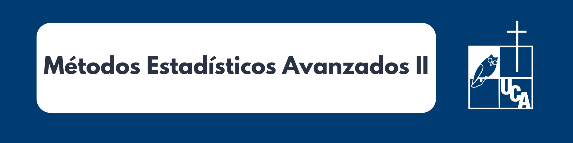 MÉTODOS ESTADÍSTICOS AVANZADOS II sección 01 ciclo 02/2025