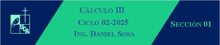 CALCULO III sección 01 ciclo 02/2025